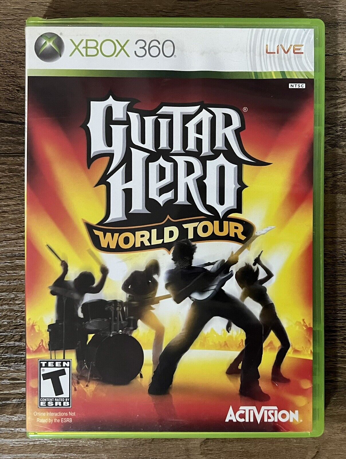 Guitar Hero World Tour - Microsoft Xbox 360 CIB Tested And Works!