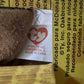 Britannia The Bear-1996 McDonalds Ty Beanie Baby with Rare Errors 1993, OakBrook
