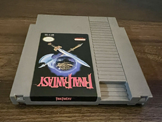 Final Fantasy (NES, 1990) Authentic Cartridge Great Condition - Saves Tested !