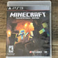 Minecraft PS3 PlayStation 3 Sony 2014 Game Case Tested No Manual