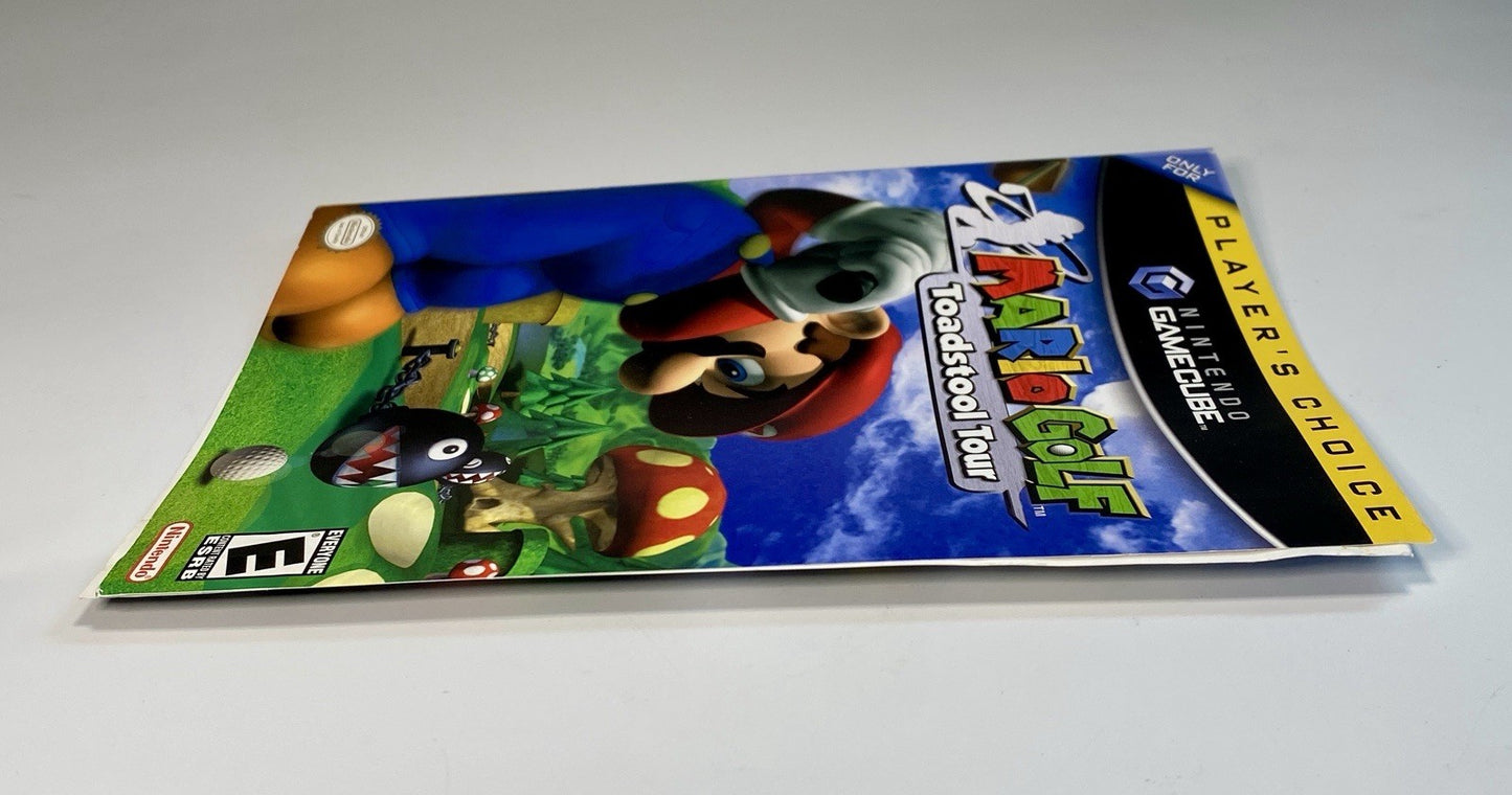 Mario Golf: Toadstool Tour (GameCube) Cover Art Only - No Game
