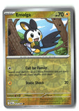 Emolga Reverse Holofoil NM (SV: Black Bolt 029/086)