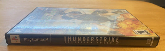 ThunderStrike Operation Phoenix (PlayStation 2 PS2 2001) CIB W/ Manual & Reg