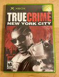 True Crime: New York City (Microsoft Xbox, 2005) CIB W/ Manual, Tested