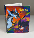 Pokémon Mega Charizard X & Mega Gengar 60 Card Mini Portfolio BINDER ONLY