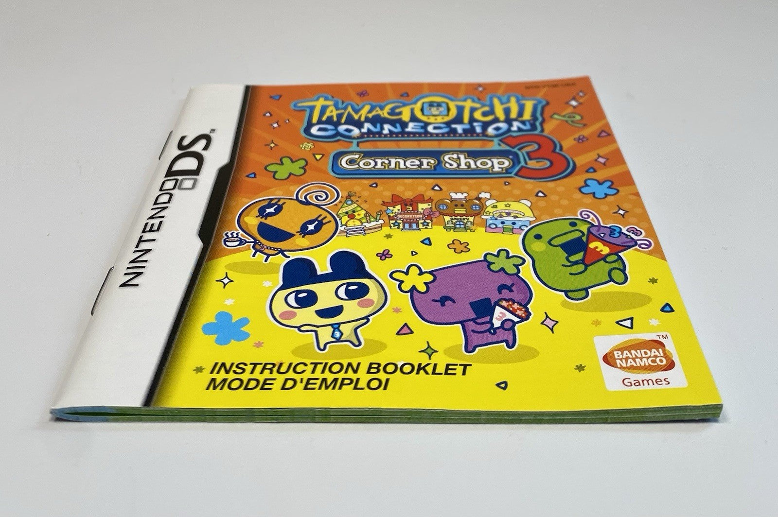 Tamagotchi Connection: Corner Shop 3 - Nintendo DS - CASE, MANUAL & INSERT ONLY