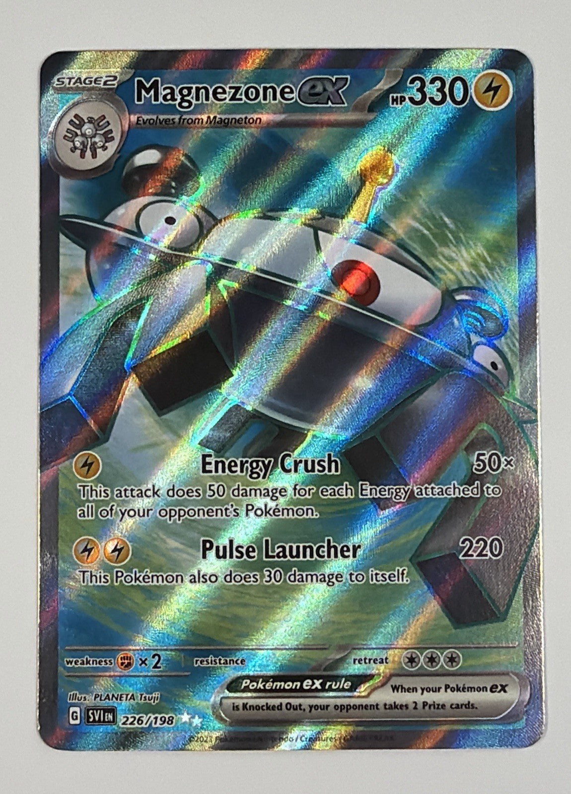 Magnezone ex 226/198 Pokemon TCG Scarlet & Violet NM Near Mint