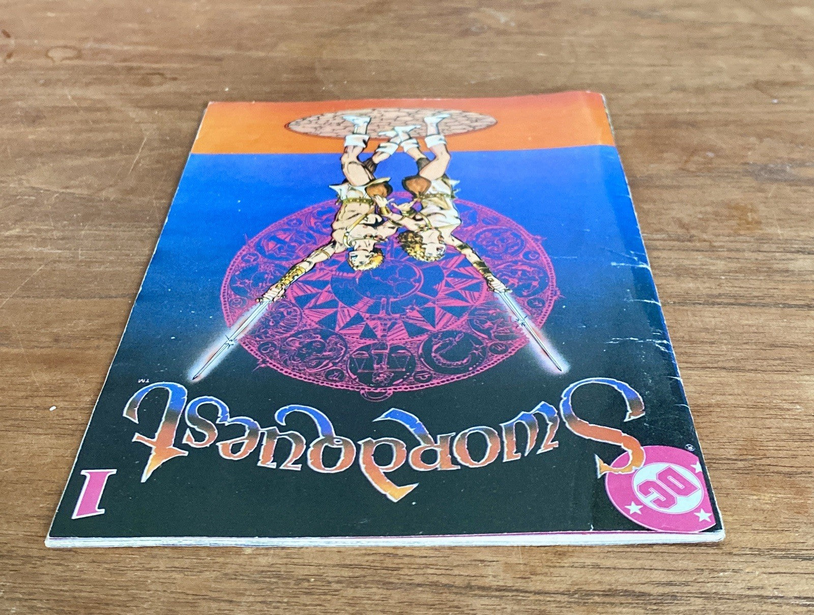 1982 DC Comics Swordquest #1 Atari Video Game mini comic promo