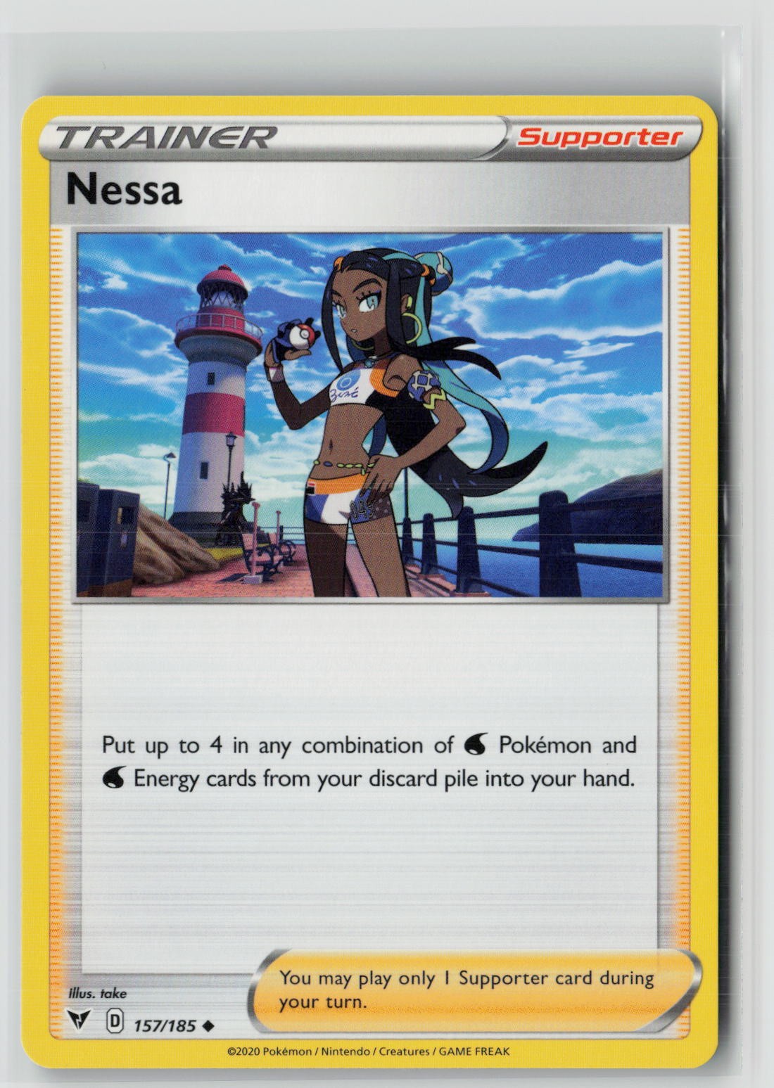 Nessa (SWSH04: Vivid Voltage 157/185) NM