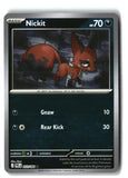Nickit Reverse Holofoil NM (Pitch Black 053/084)