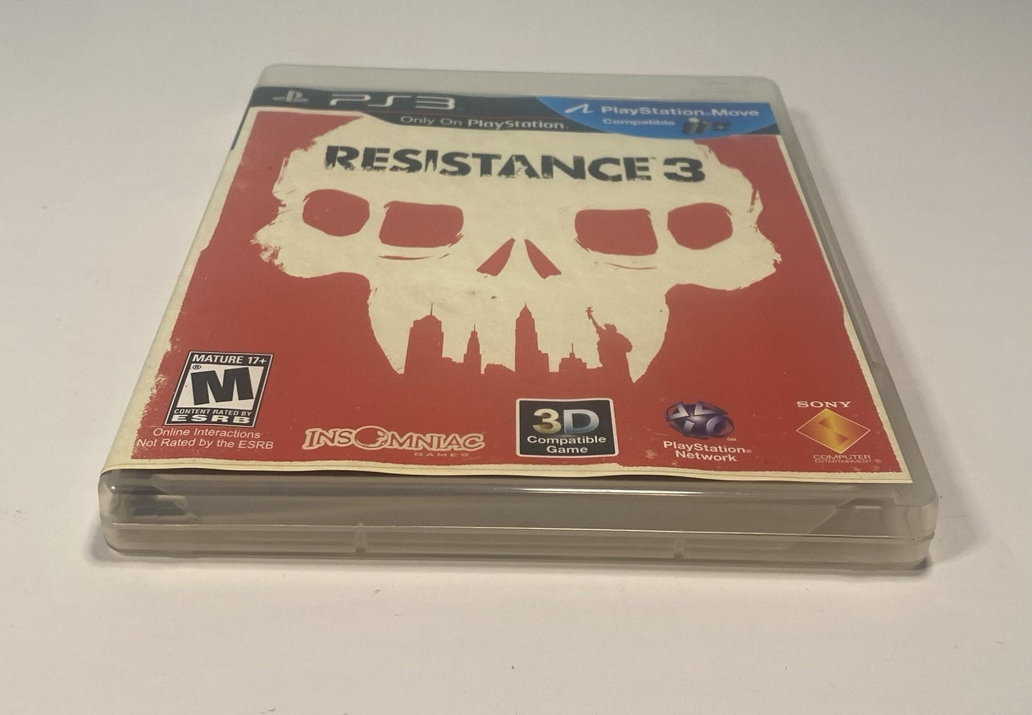 Resistance 3 (Sony PlayStation 3) PS3 Not For Resale NFR Tested CIB Complete