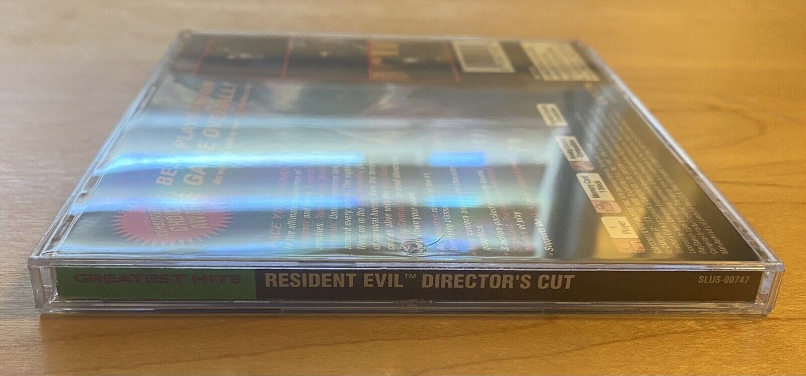 Resident Evil Director's Cut (Sony PlayStation PS1, 1998) CIB Tested, Read Desc