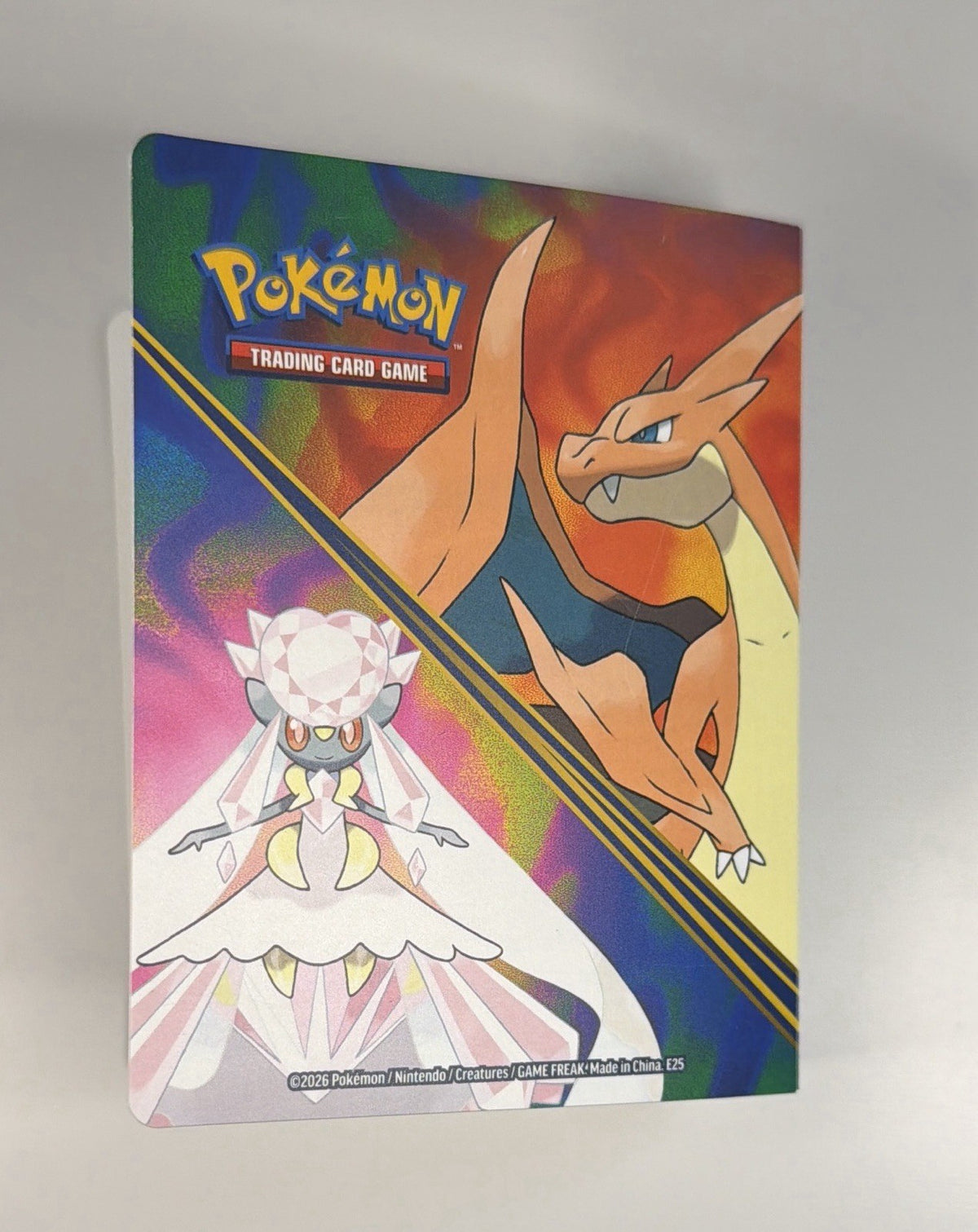 Pokémon Mega Charizard X & Mega Gengar 60 Card Mini Portfolio BINDER ONLY