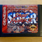 Super Street Fighter II (Sega Genesis, 1994) No Manual, Authentic & Tested