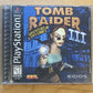 Tomb Raider III (PlayStation 1 PS1, 1998) Black Label CIB, Authentic & Tested