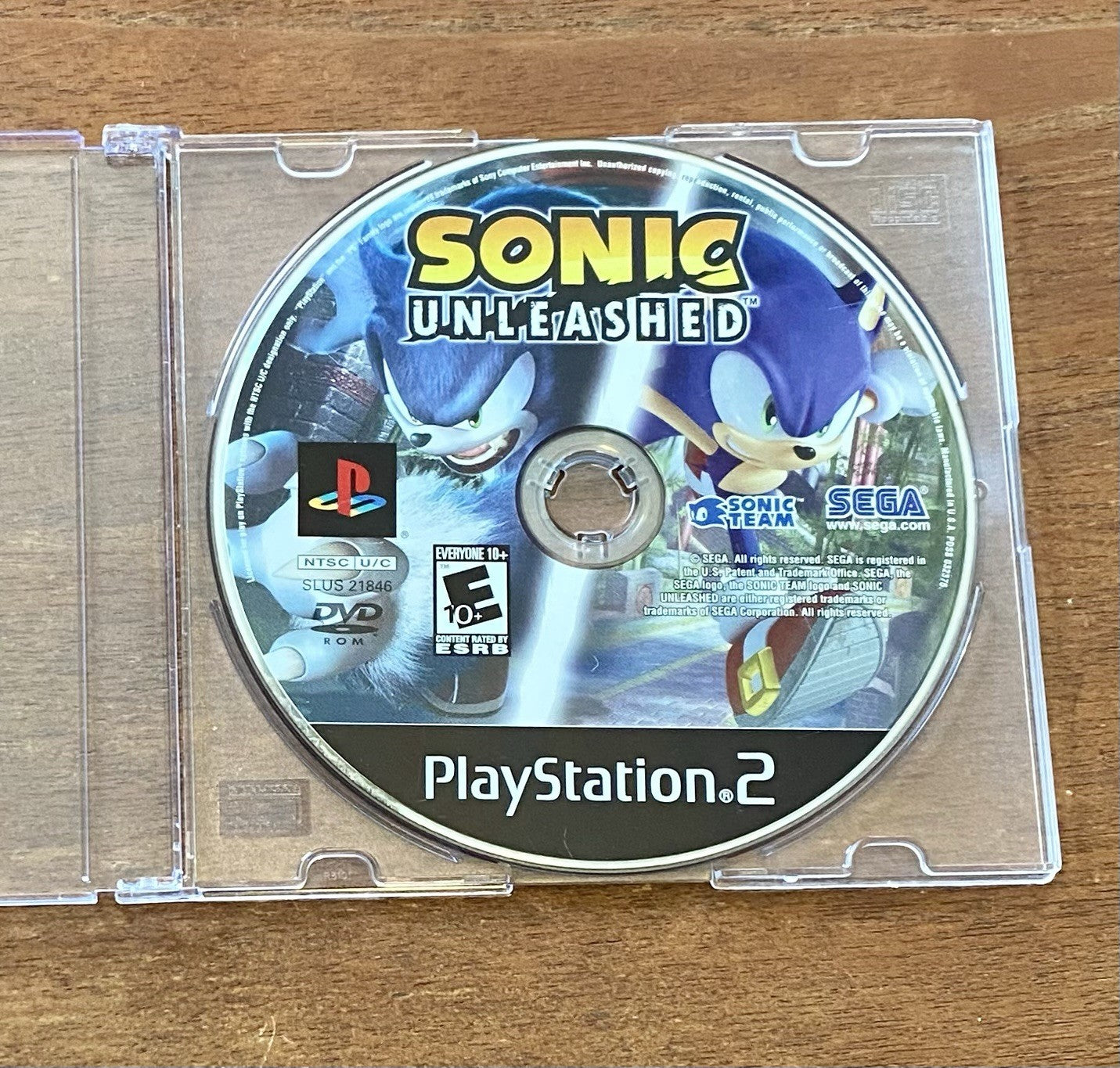 Sonic Unleashed (Sony PlayStation 2, 2008) Disc Only Tested & Working!