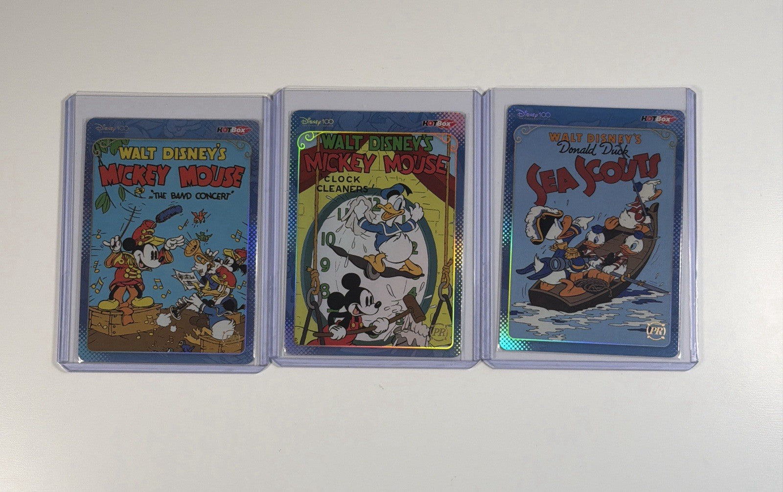 2023 Kakawow Hotbox Disney 100 Mickey & Friends PR 10 Cards Bundle Lot All NM