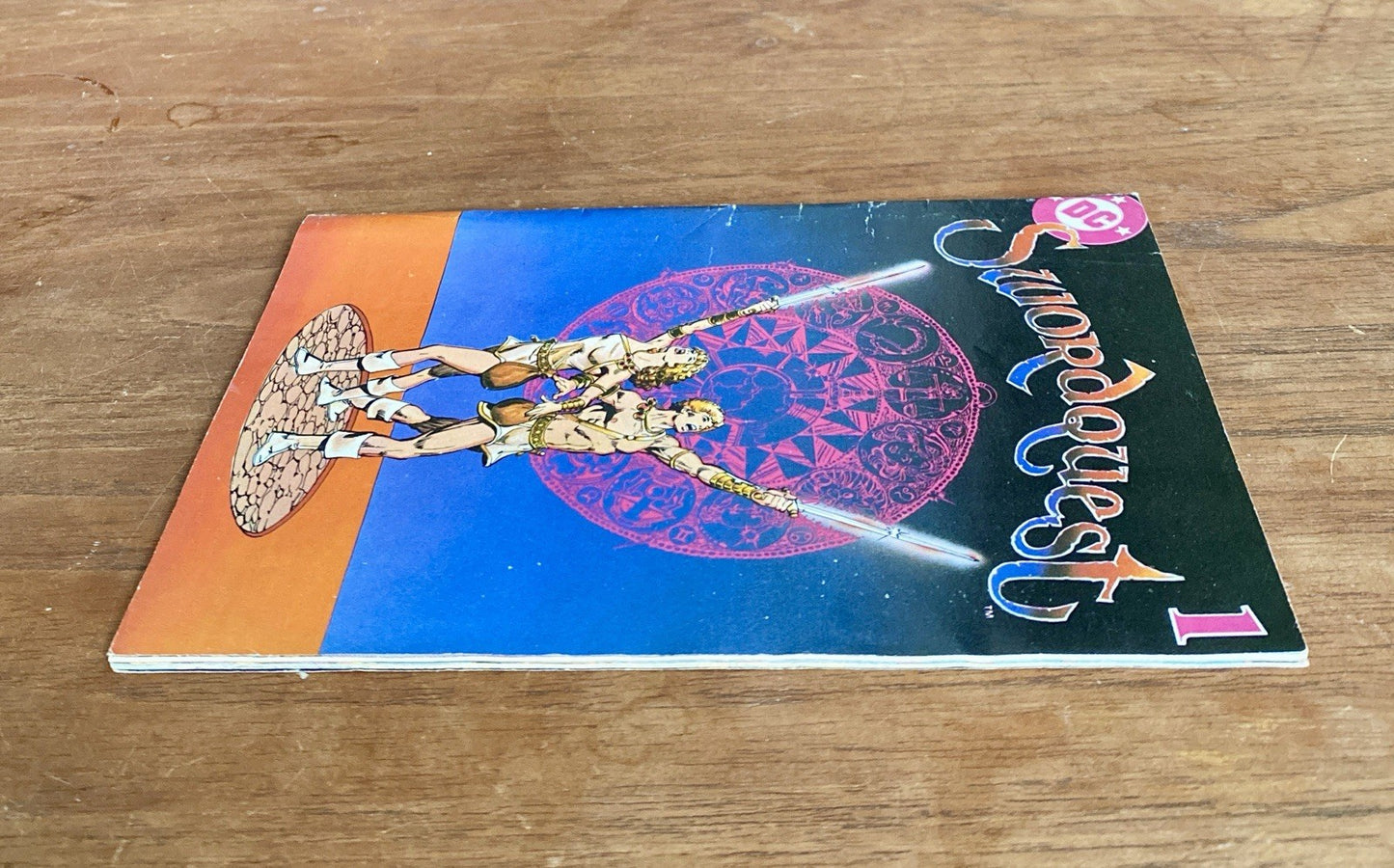 1982 DC Comics Swordquest #1 Atari Video Game mini comic promo