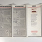 Nintendo NES NWC Service Center Brochure Pamphlet Mario Repair 1991 RARE