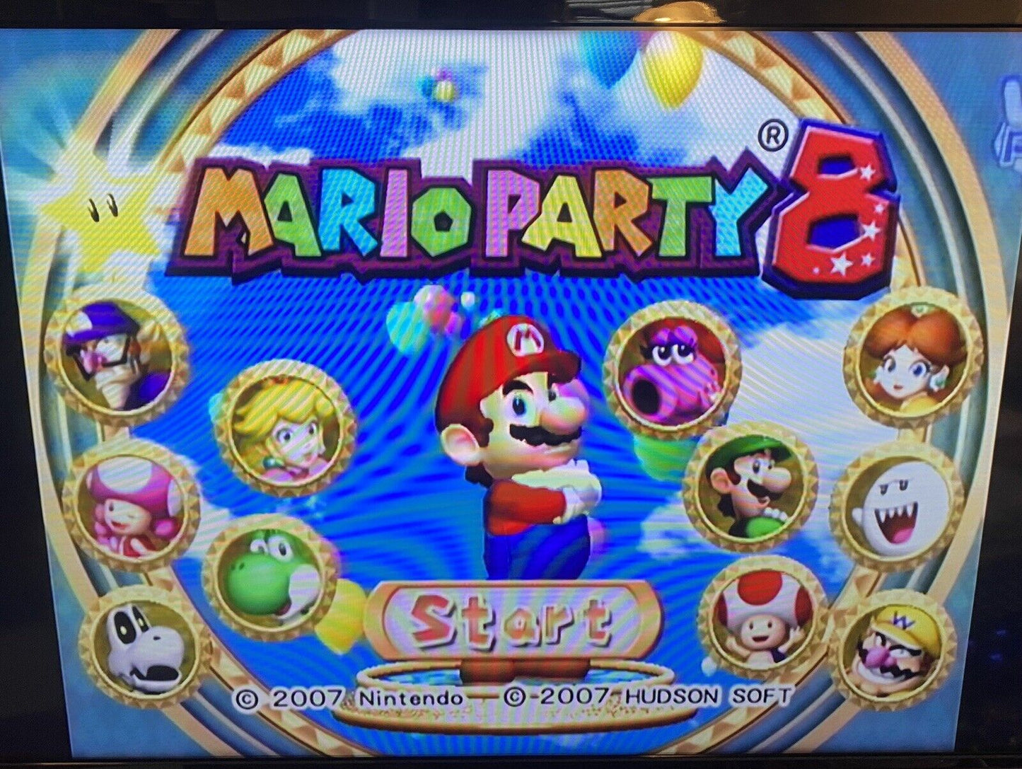 Mario Party 8 (Nintendo Wii, 2007)  Includes Reg Card, No Manual, Tested