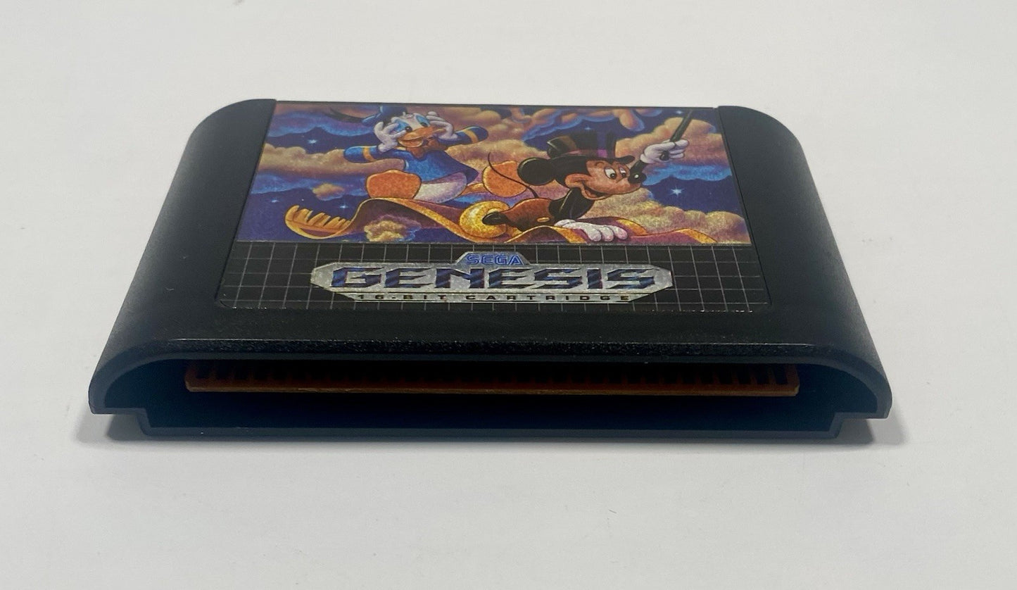 World Of Illusion Starting Mickey Mouse & Donald Duck 1992 Sega Genesis Tested
