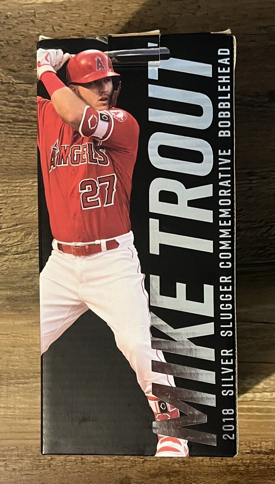 2018 Mike Trout Silver Slugger Commemorative Bobblehead Angels