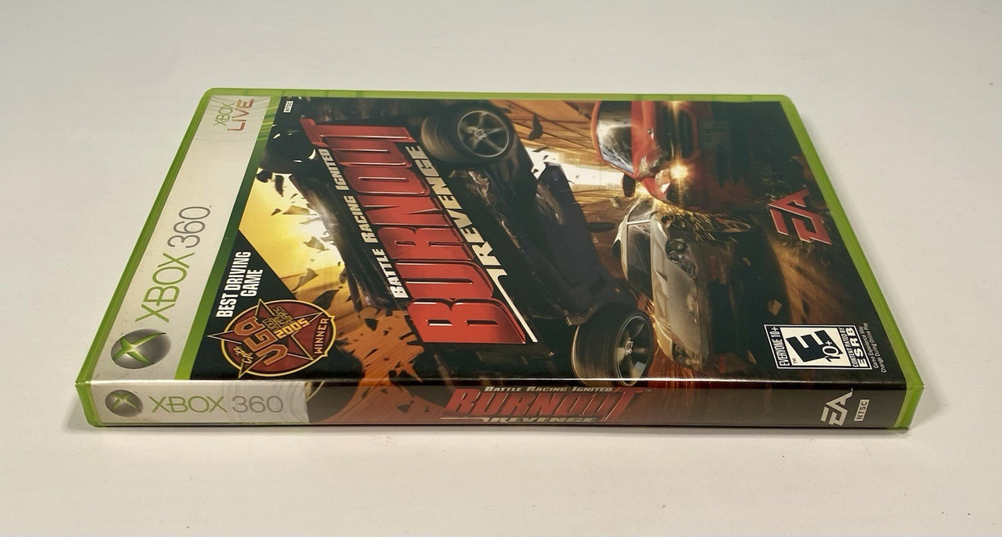 Burnout: Revenge (Microsoft Xbox 360, 2006) Complete CIB W/ Manual, Tested