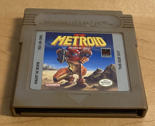 Metroid 2 II Return of Samus (Nintendo Game Boy GB, 1991) Authentic & Tested