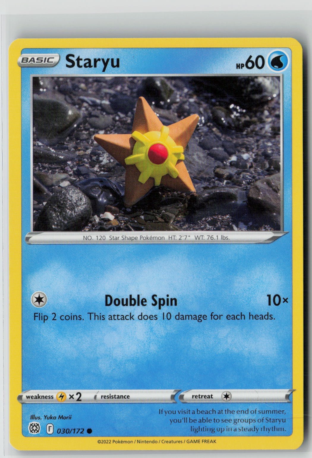 Staryu (SWSH09: Brilliant Stars 030/172) NM