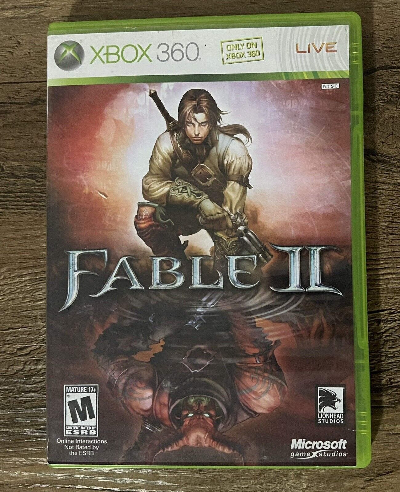 Microsoft Fable II (Microsoft Xbox 360, 2018) Complete With Manual