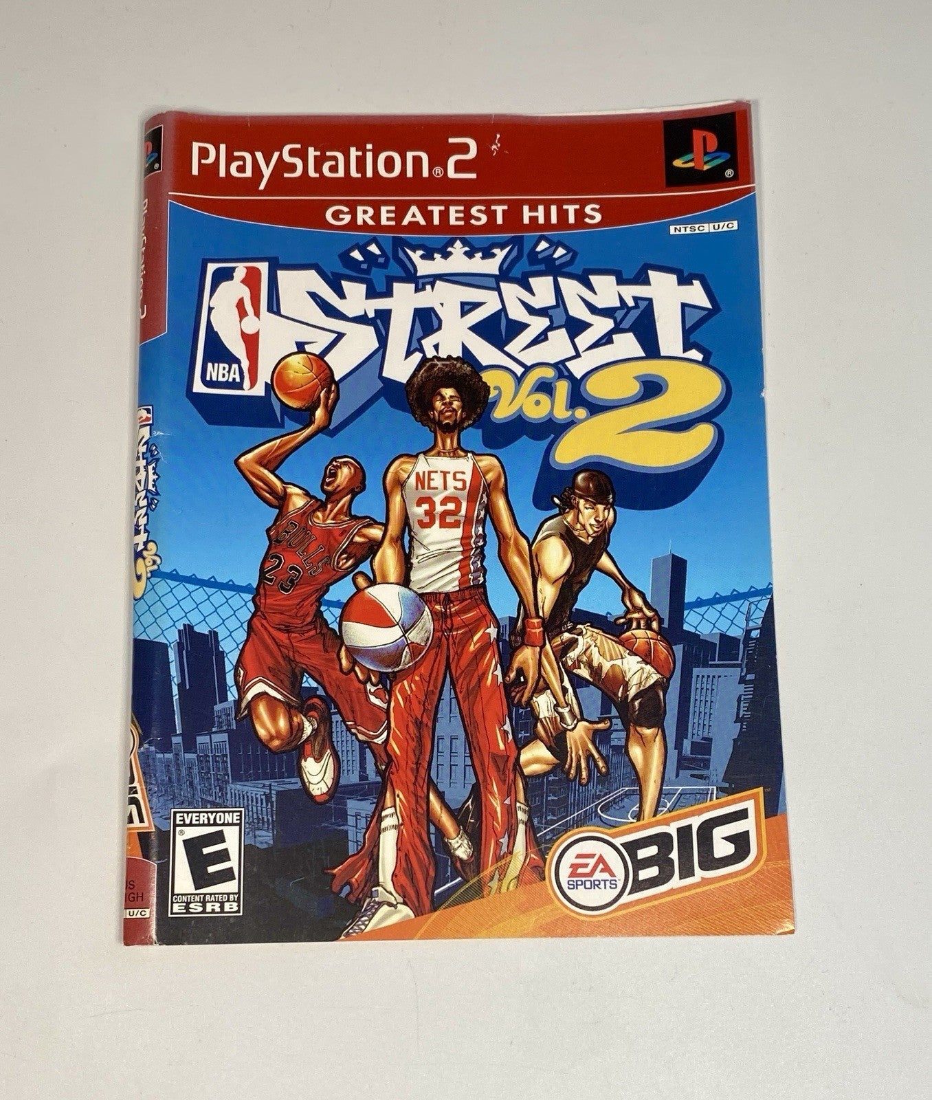 NBA Street: Vol 2  |  PS2  |  Manual & Cover Art Only Playstation 2 Sony