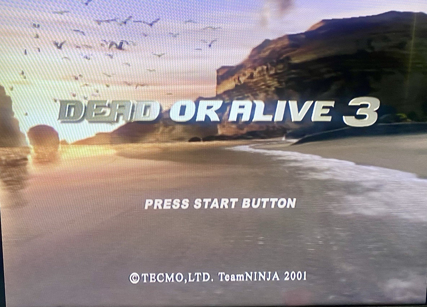 Dead or Alive 3 (Microsoft Original Xbox, 2001) w/ Manual Complete CIB Tested