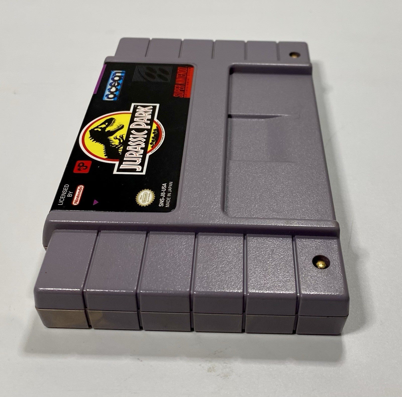 Jurassic Park (Super Nintendo Entertainment System SNES, 1993) TESTED & Works!