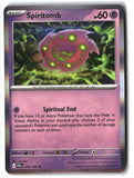 Spiritomb Holofoil NM (Pitch Black 035/084)