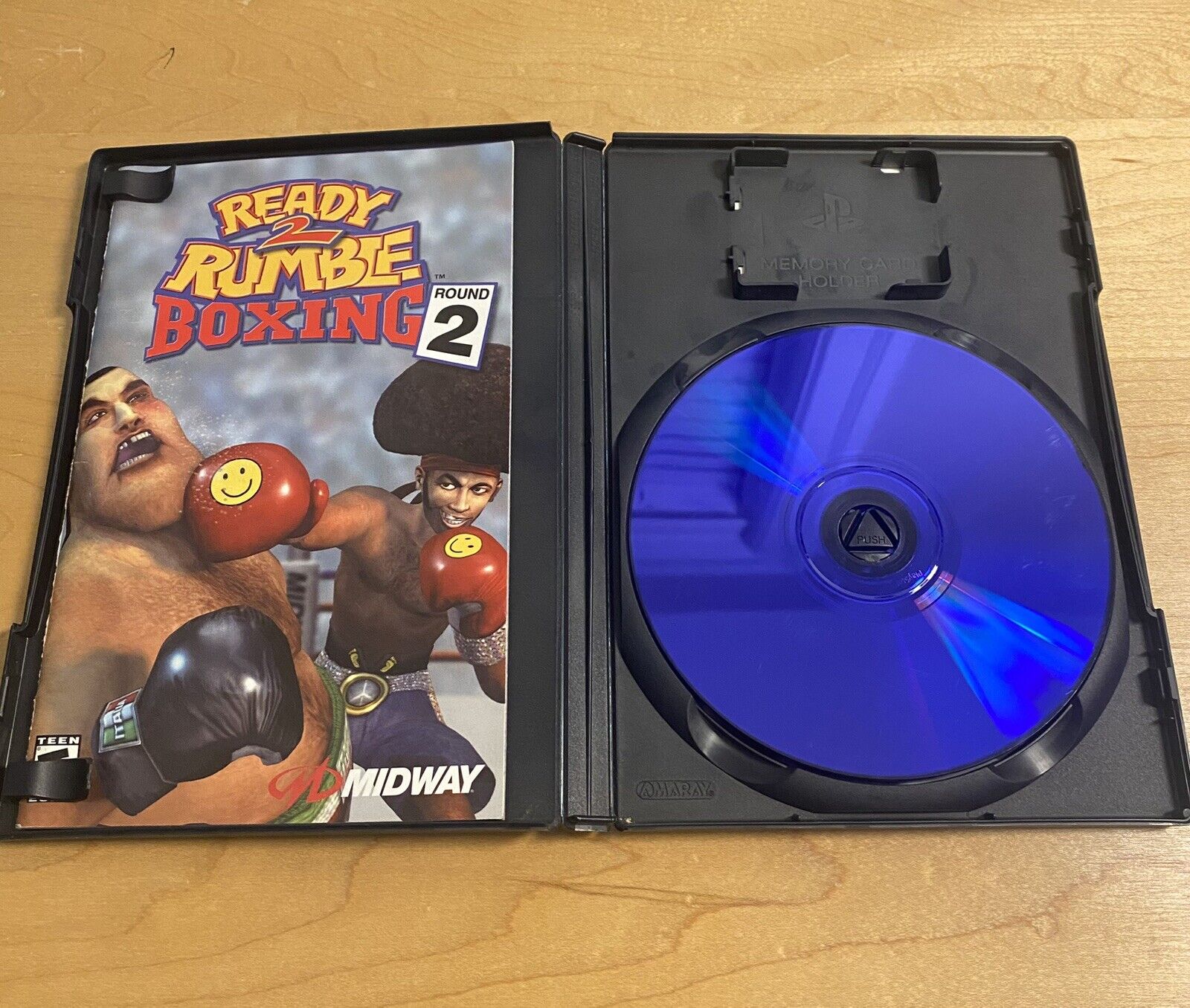 Ready 2 Rumble Boxing Round 2 (PS2, 2000) CIB W/ Manual And Registration, Tested