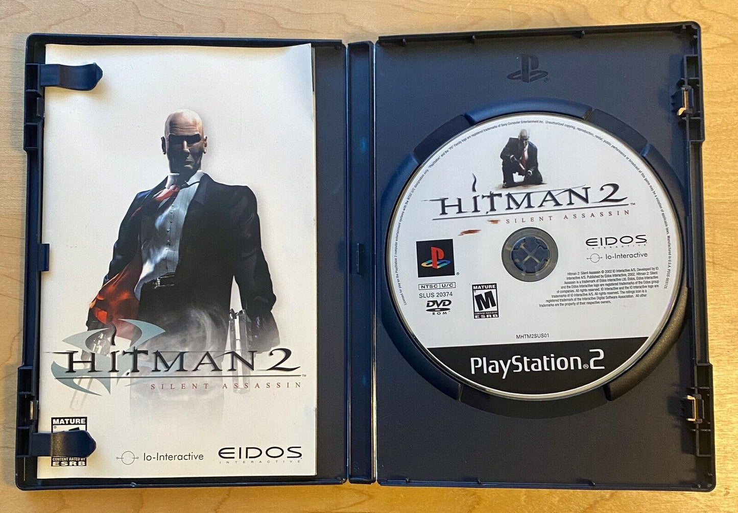 Hitman 2 And Blood Money Bundle (Sony Playstation 2) PS2, Both CIB W/ Manual