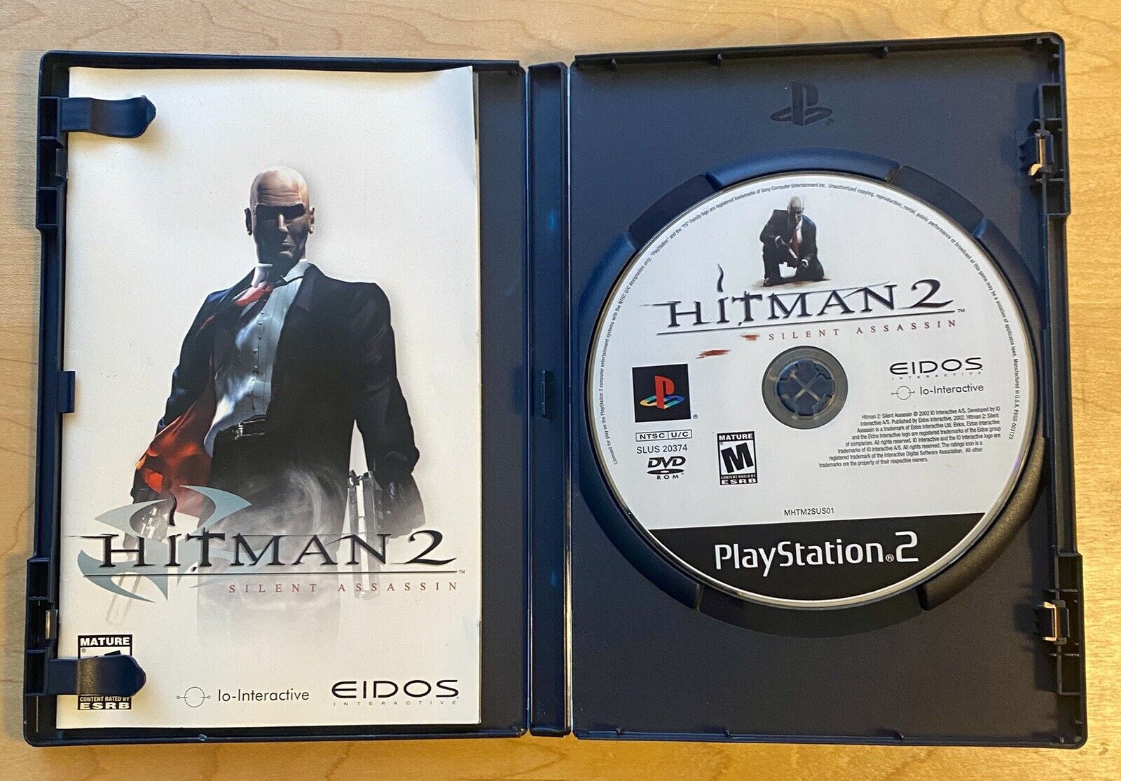 Hitman 2 And Blood Money Bundle (Sony Playstation 2) PS2, Both CIB W/ Manual