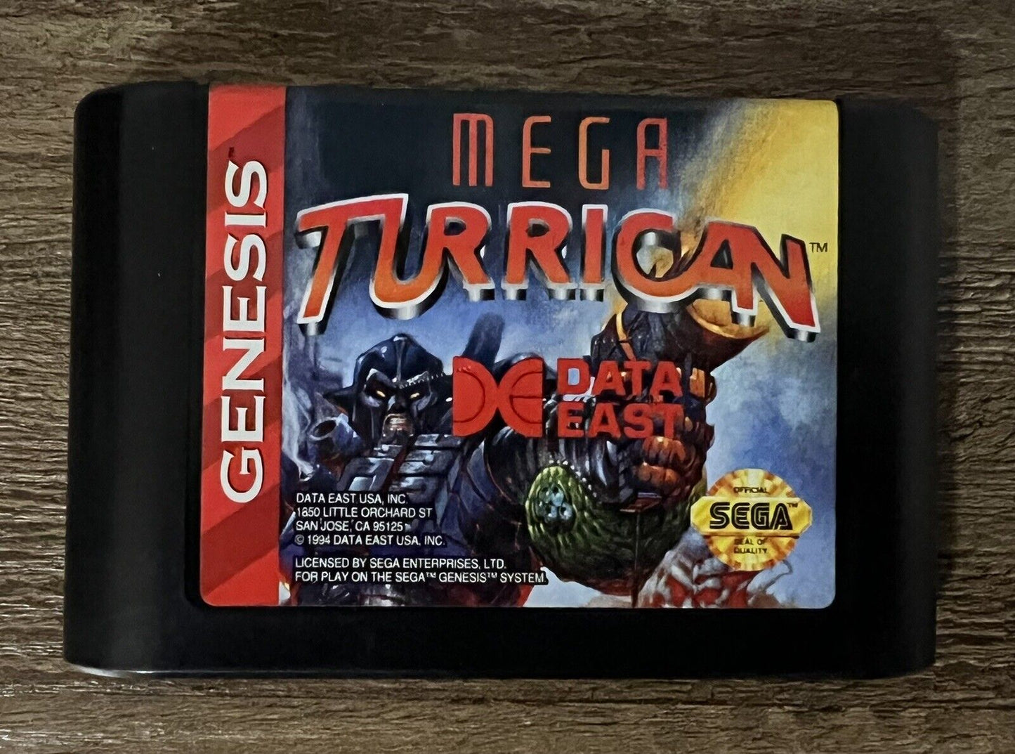 Mega Turrican (Sega Genesis, 1994) Complete CIB Authentic Tested