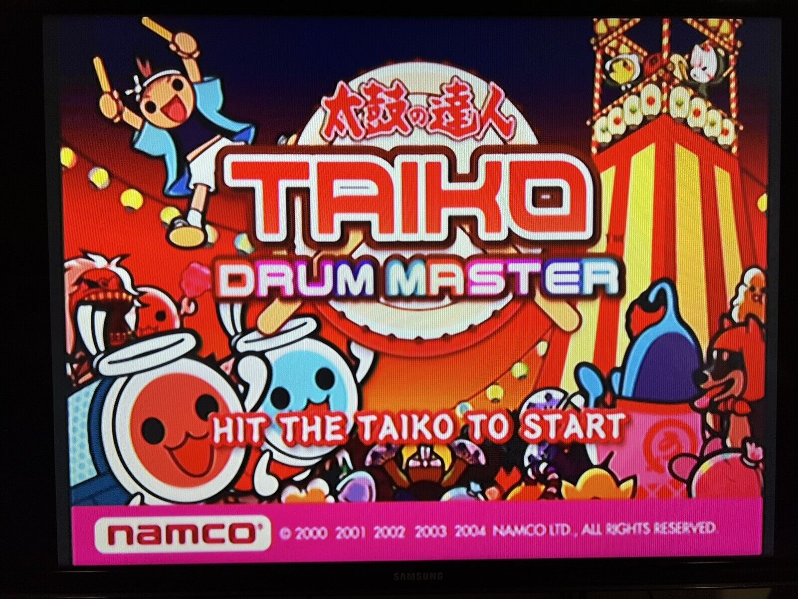 Taiko Drum Master, PS2, Complete No Drum, Tested