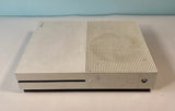 Microsoft Xbox One S 1681 White Console Only Bad Disc Drive For Parts/Repair
