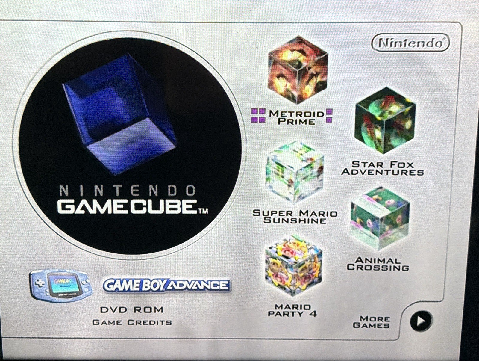 Nintendo GameCube Preview DVD Promo PreLaunch Promotion disc Tested & Working
