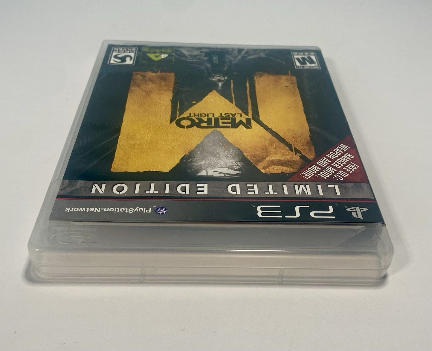 Metro Last Light Limited Edition PS3 PlayStation 3 CIB W/ Manual Inserts, Tested
