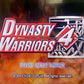 Dynasty Warriors 4 ( Original Microsoft Xbox, 2003) Tested & Works!