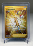 Ordinary Rod 215/202 Secret Rare Sword & Shield Pokemon Holo Near Mint NM