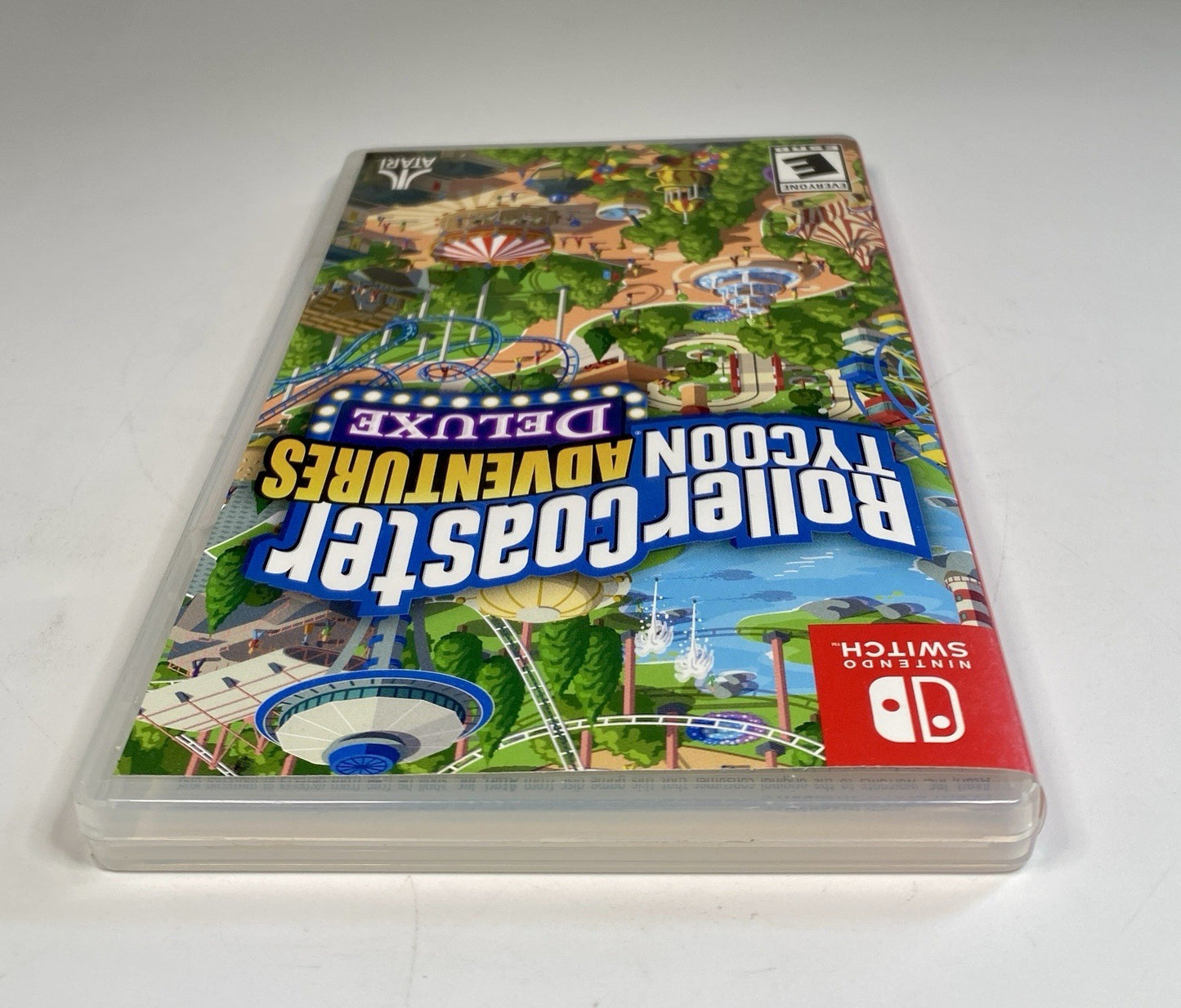 Rollercoaster Tycoon Adventures Deluxe Edition Nintendo Switch, Tested & Working