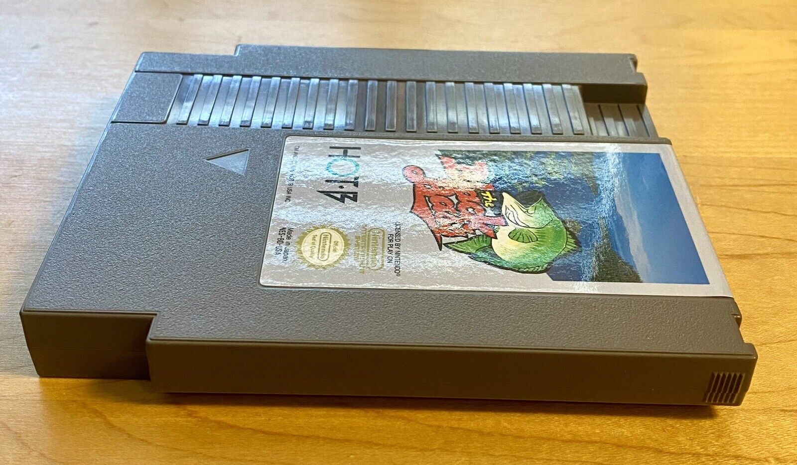 The Black Bass (Nintendo Entertainment System NES, 1989) W/ Manual & Sleeve