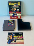 Ninja Gaiden II 2 The Dark Sword of Chaos Nintendo NES Complete in Box CIB Works