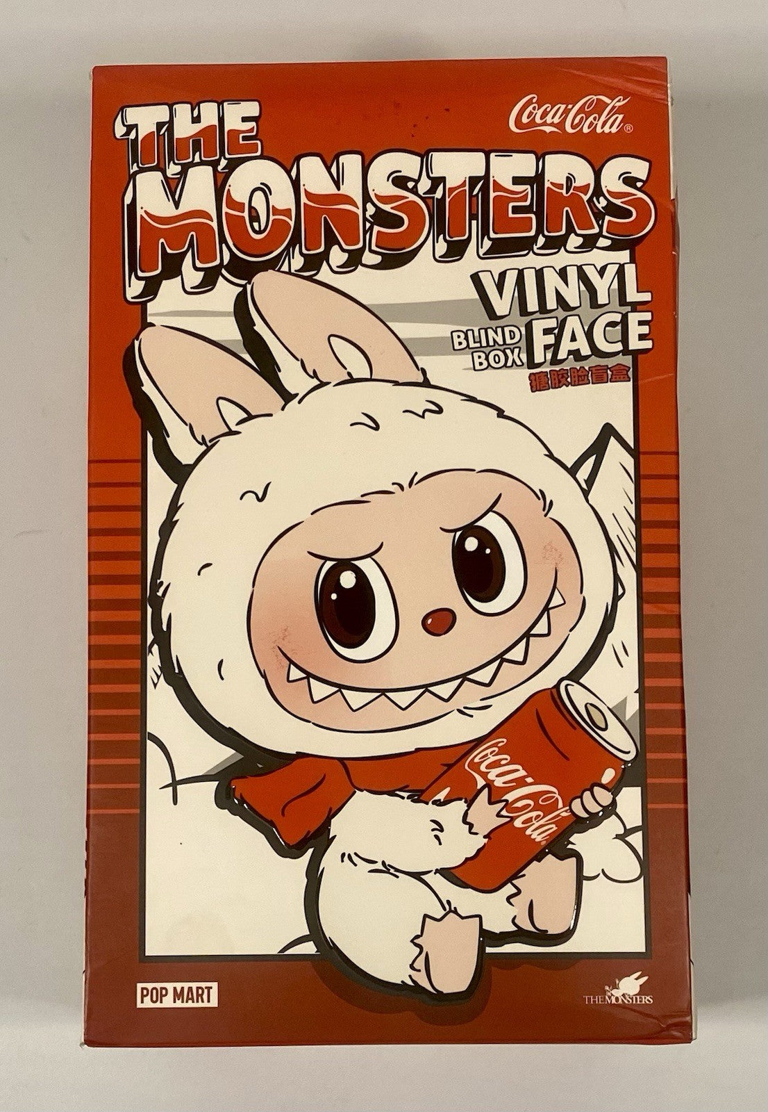 POP MART The Monsters Labubu Coca-Cola Plush Pendant Authentic Sealed BLIND BOX