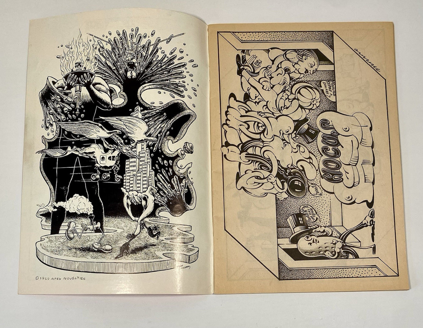 ZAP COMIX #4 (Apex 1969) 6th Print Crumb, Williams, Spain! Underground