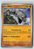 Onix (SV: Scarlet & Violet 151 095/165) NM
